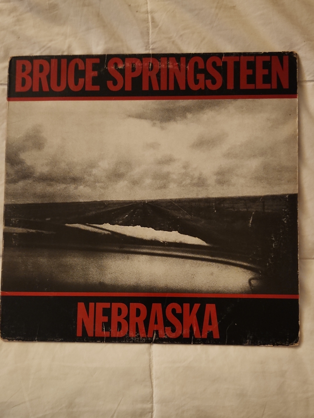 Bruce Springsteen: Nebraska Vintage Vinyl -- Never Played -- Cover Has Wear